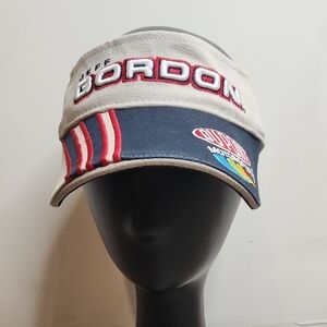Vintage Jeff Gordon Du‎ Pont Racing Visor Nascar Motorsports multicolor